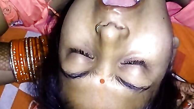 Bangala bhabhi hot blowjob village