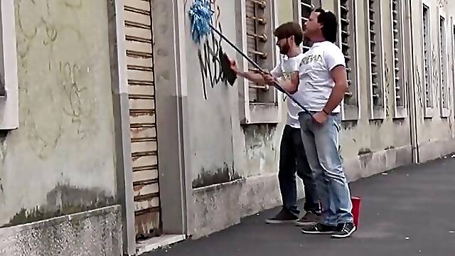 With Svetlana Graffiti, crazy blowjobs