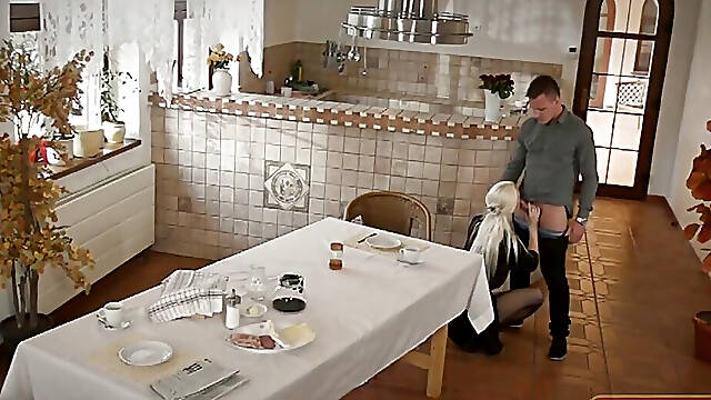 Beautiful Classy Sex with Blonde Goddess Blanche Bradburry