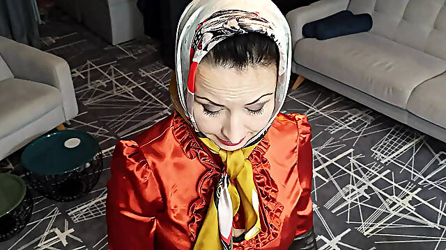 Lady in Scarf