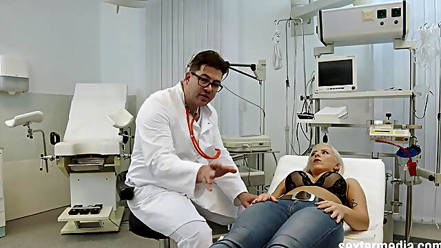 Moisture patient pussy examined