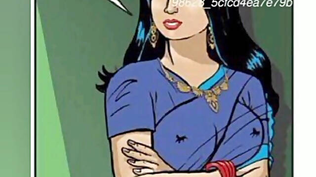 Savita Bhabhi And Salesman XXX Ep 1 Hindi Comic Video