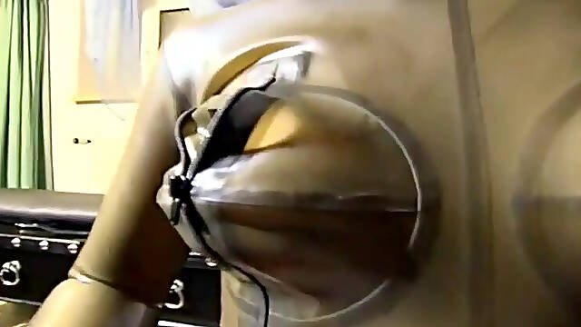 Bdsm action with masked chick