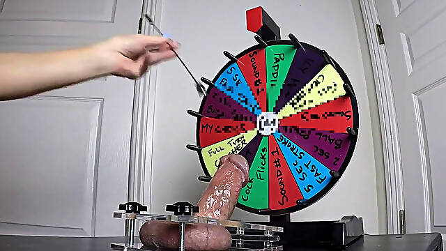 BDSM Roulette - Cumshots Through Pain