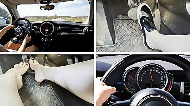 EXCLUSIVE: Brutal hard braking & fast acceleration in Mini John Coopers Work