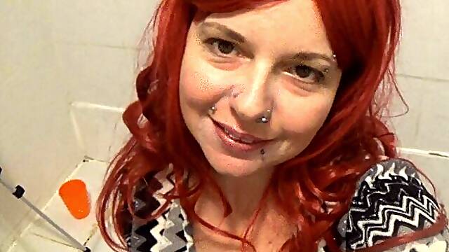 Gurgle Goddess’s First Enema Video!