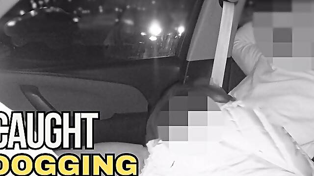 Dogging Slutty French Teacher in Public Parking Sucks Random Strangers Cock for Her Husbands Cuckold - MissCreamy