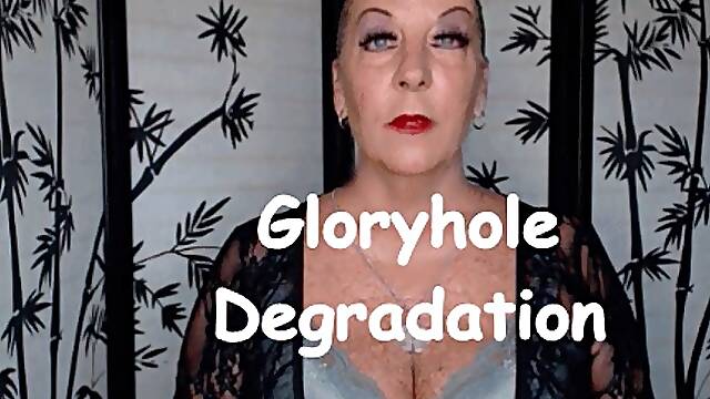 Gloryhole Degradation for a Faggot Goddess Natasha (MOV)