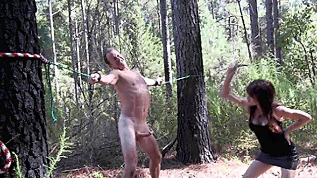 Full Body Thrashing In The Woods (1080p)