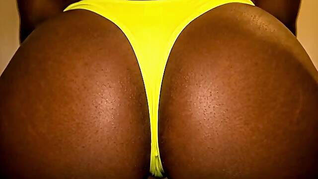My Ass in Thong For Your Face | African Facesitting POV
