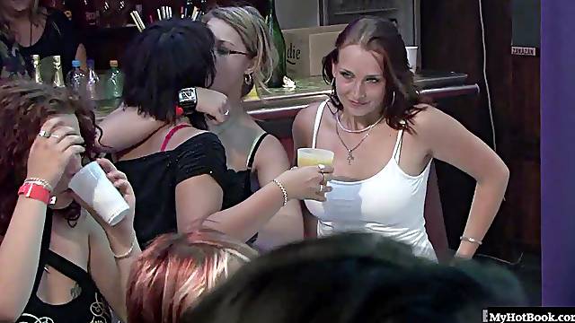 Its a room filled with hot and horny college chics, who will be watching ...