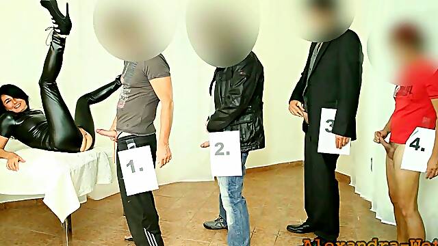 Cumshot Party! 10 Big Cocks Deep in My Holes