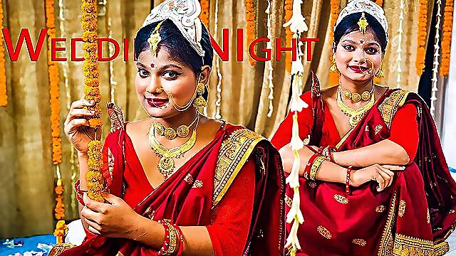 Desi Indian Girl Suhana's Very 1st Live Suhaagrat on Cam