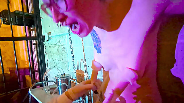 Doctor Attempts to Pump My Pussy & Tits Whilst Chained