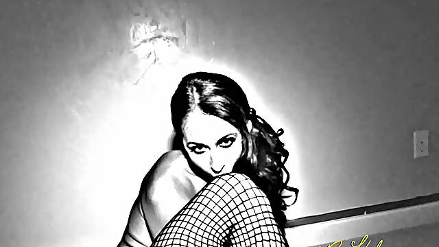 Young Punk in Fishnets - Vintage Scene - Ryan Keely