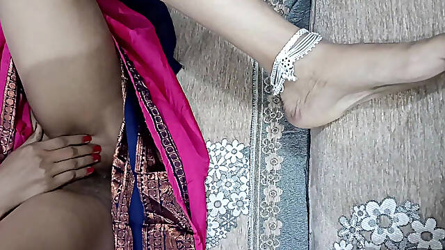 Desi Footjob by Hot Bhabhi