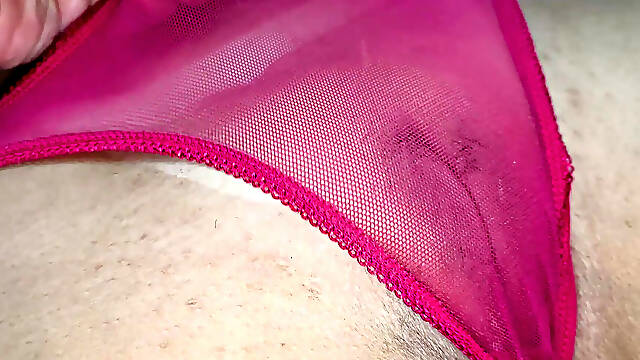 Stepmother Shows Me Her Transparency and Cameltoe, She Tells Me to Come and Touch Me Delicious