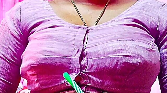 Desi Indian MILF Stepmom Helps Her Stepson to Sex