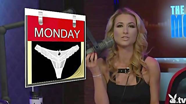 Funny morning radio show and naked romping girls